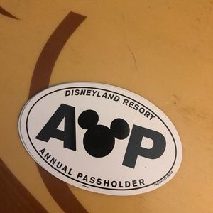 Disneyland Annual Passholder Magnet